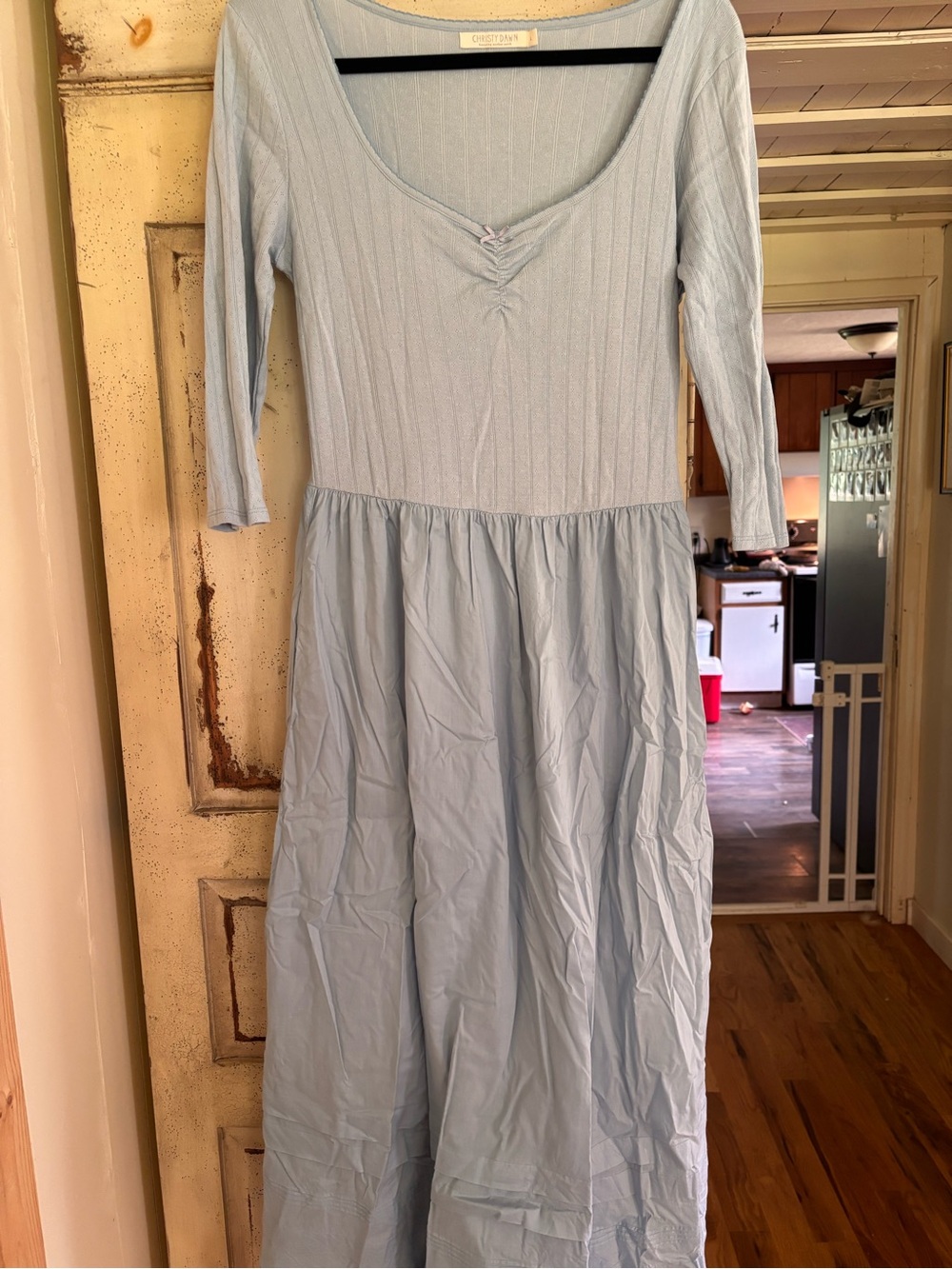 Christy Dawn Evelyn Dress in Celeste